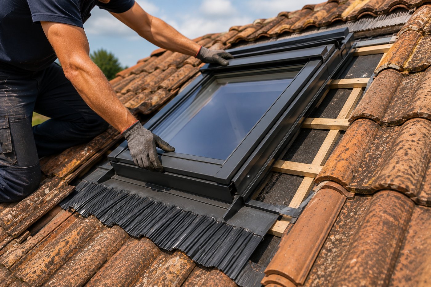 Installation et remplacement de Velux — Lechelard Charpente Couverture, Le Pouzin